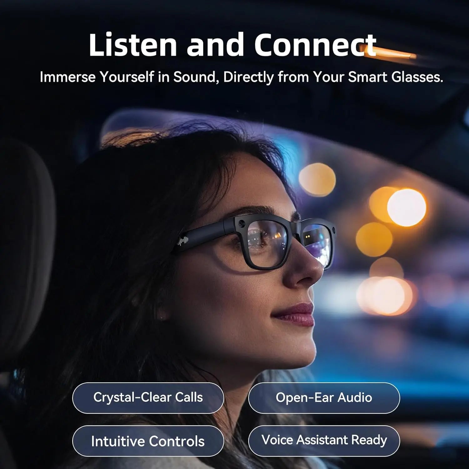 Smart Ai bluetooth glasses