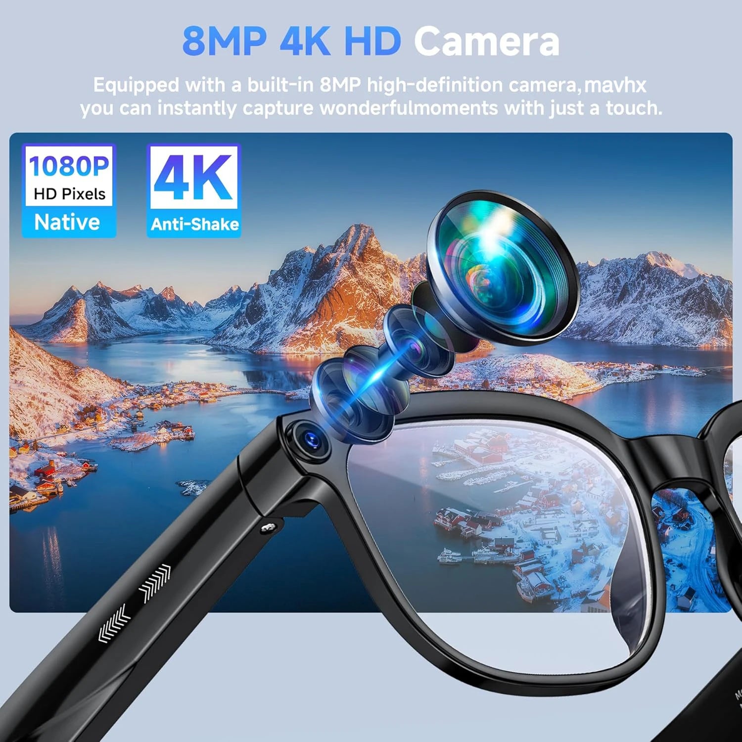 Smart Ai bluetooth glasses