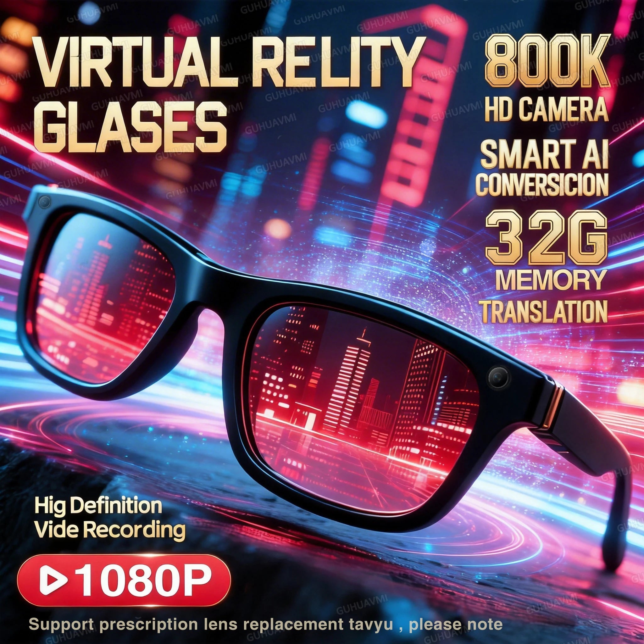 Smart Ai bluetooth glasses