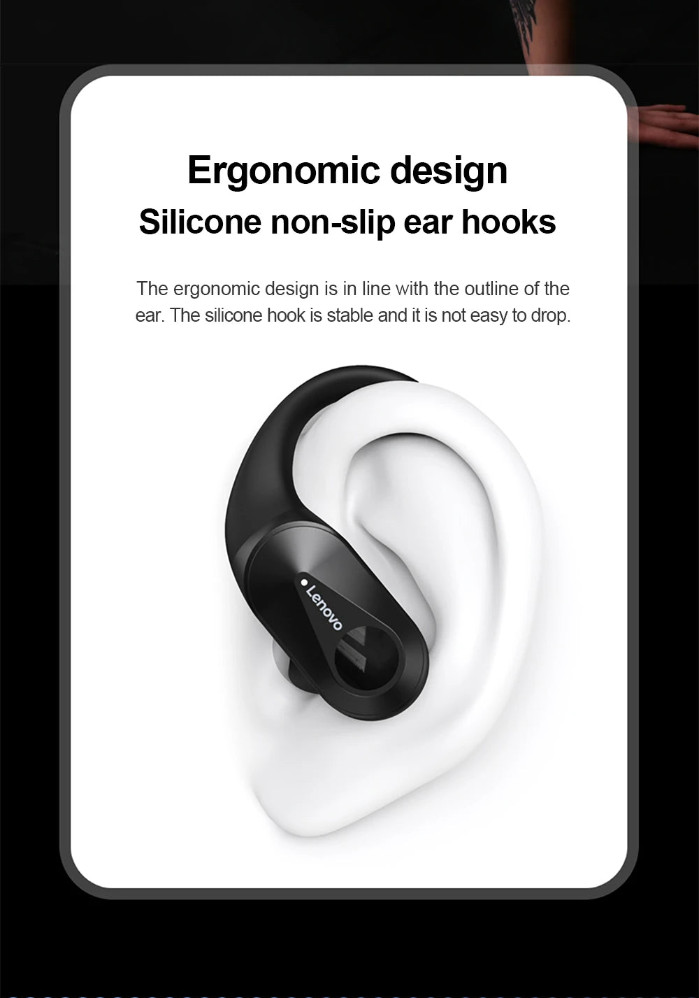 Lenovo LP75 Wireless Sports Earbuds