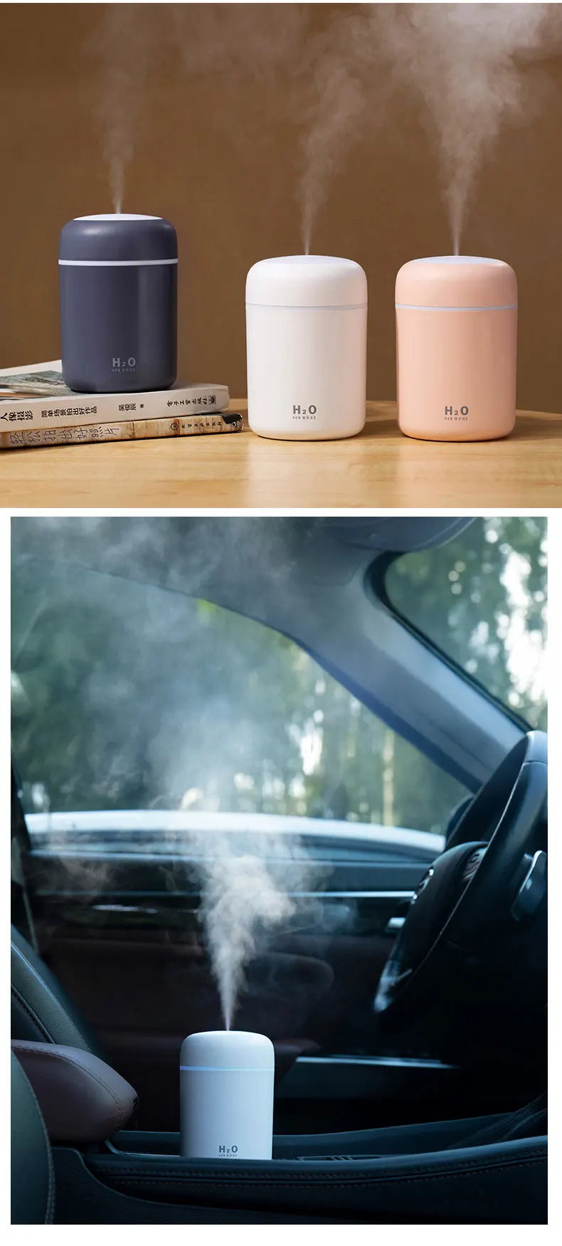 300ml Aromatherapy Diffuser & Humidifier