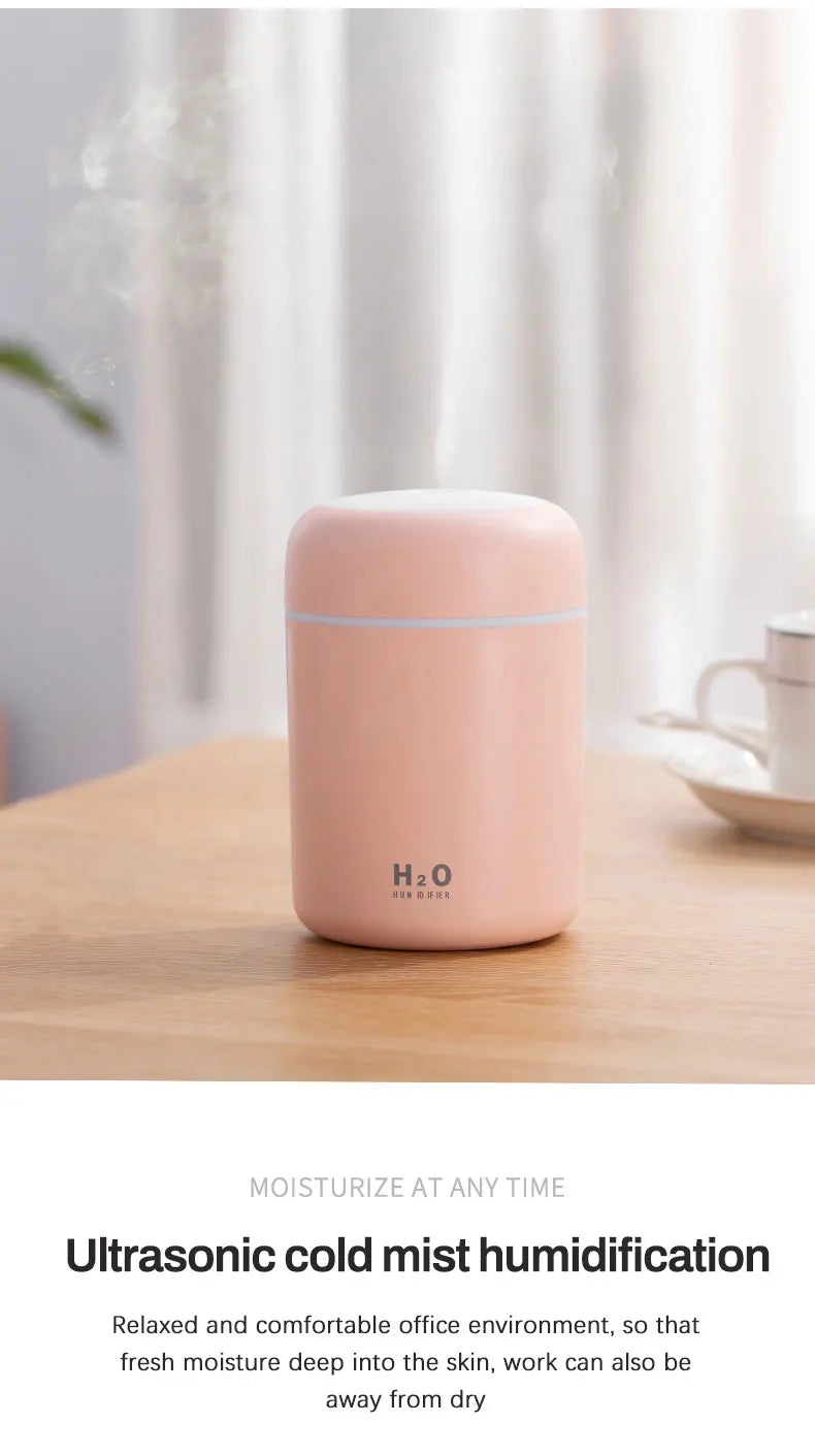 300ml Aromatherapy Diffuser & Humidifier