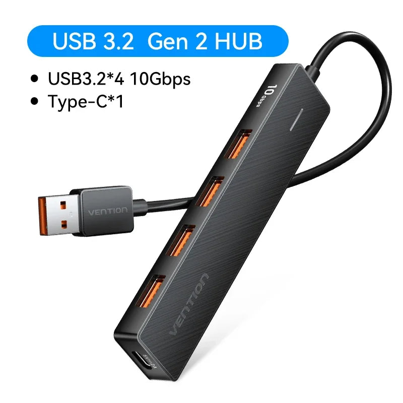 Vention 5-Port USB-C & USB 3.2 Hub