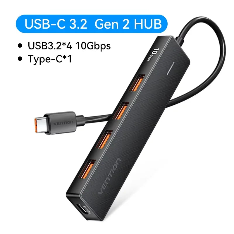 Vention 5-Port USB-C & USB 3.2 Hub