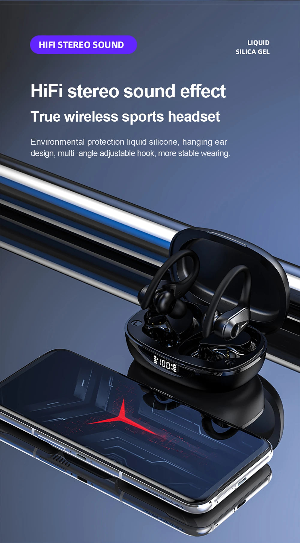 Lenovo LP75 Wireless Sports Earbuds