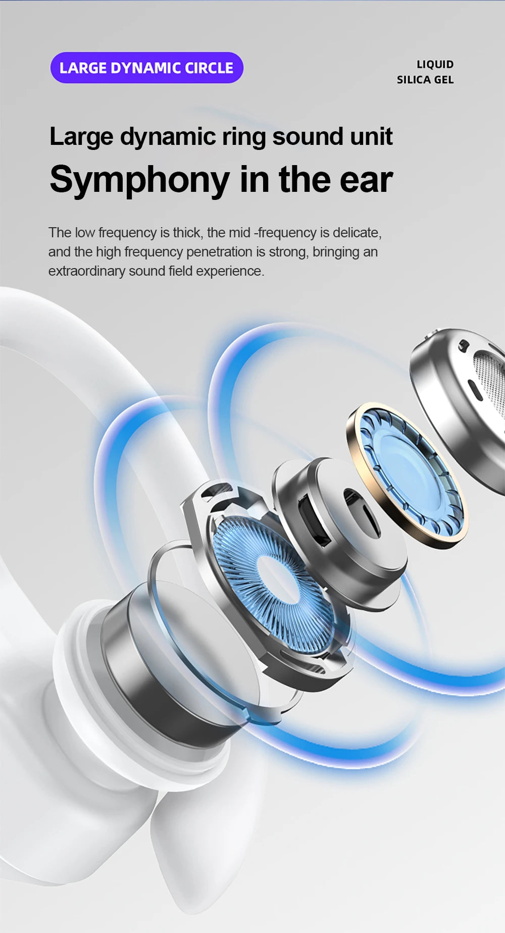 Lenovo LP75 Wireless Sports Earbuds