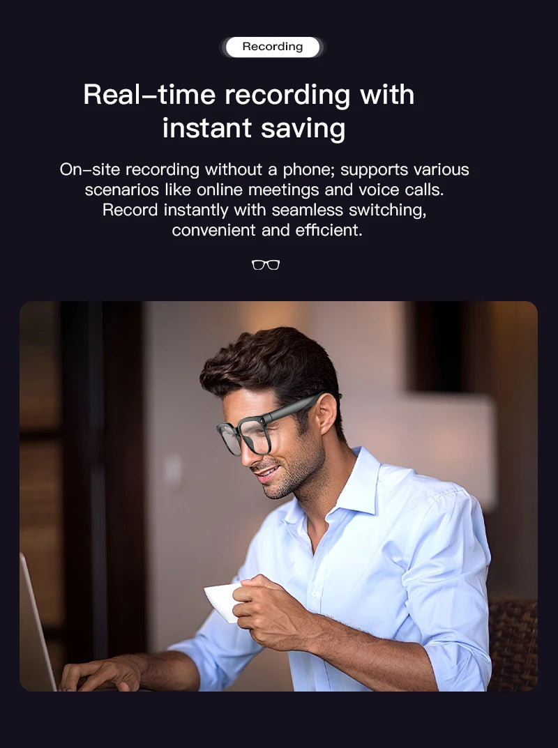 Smart Ai bluetooth glasses