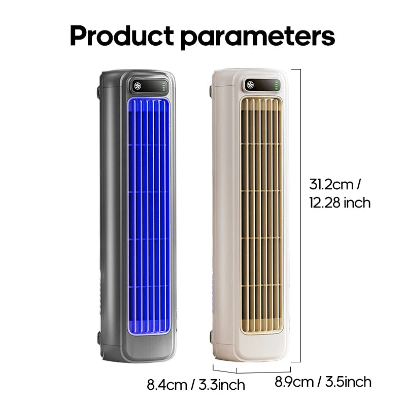 KINSCOTER Rechargeable Wall Mount Fan – 3 Speed Silent Cooling Fan