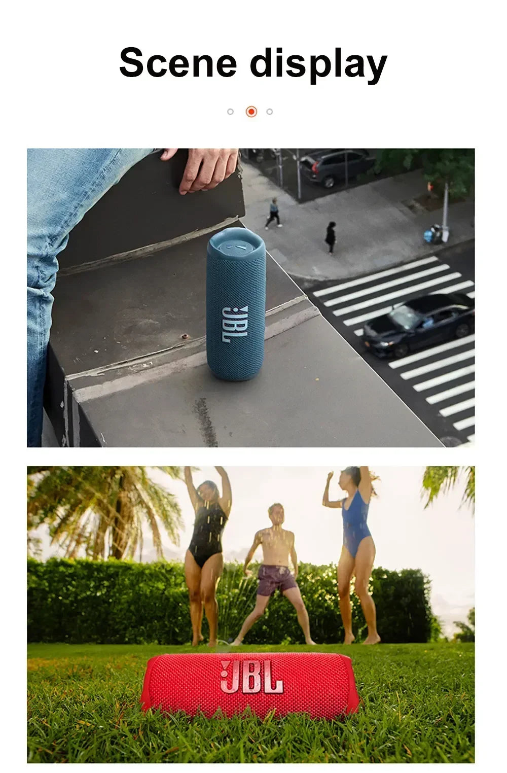 Portable JBL wireless speaker